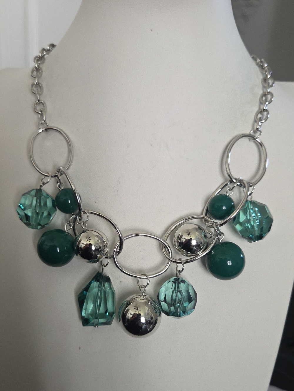 Paparazzi Cosmic Gateway Green Necklace NWT